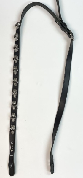 hideモデル スカル・ギターストラップ 髑髏 フェルナンデス | 音楽資料