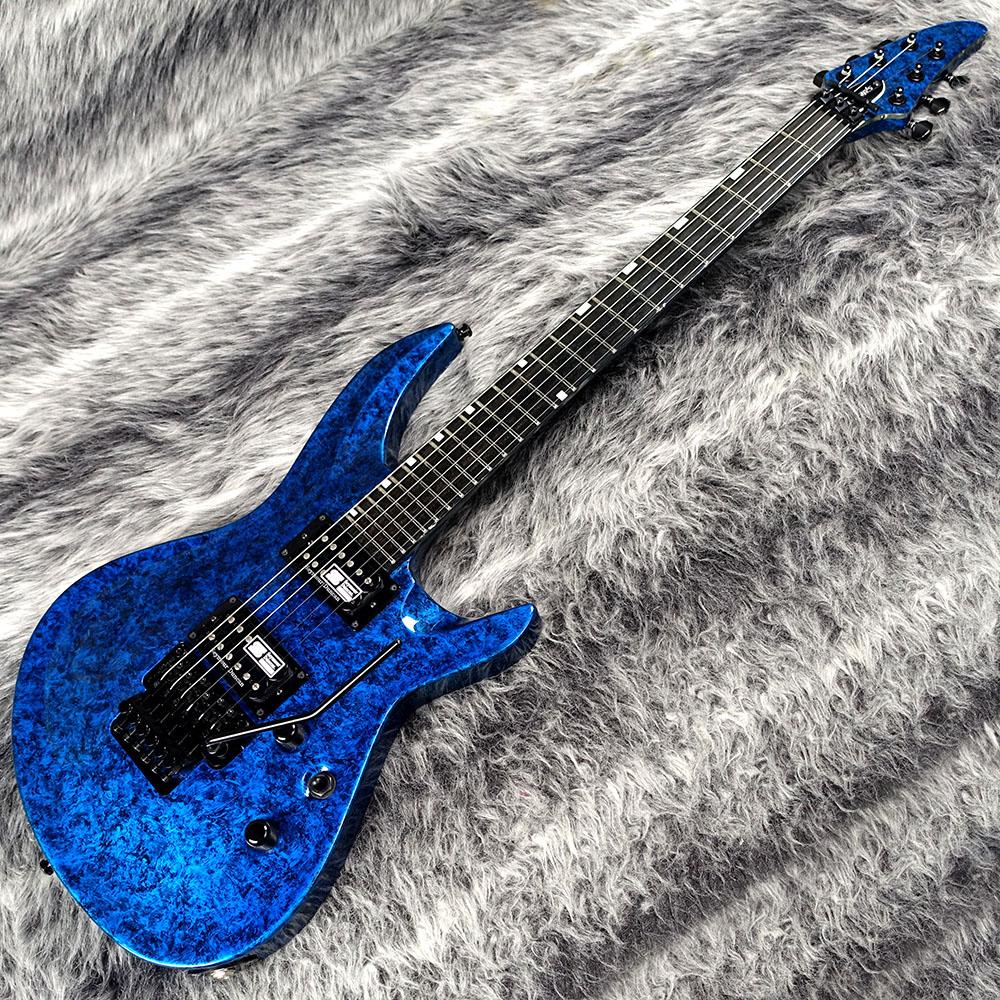 EDWARDS エレキギター ブルー EDWARDS E-VIPER-CTM Metallic Blue dustbox 25th Anniversary Limited