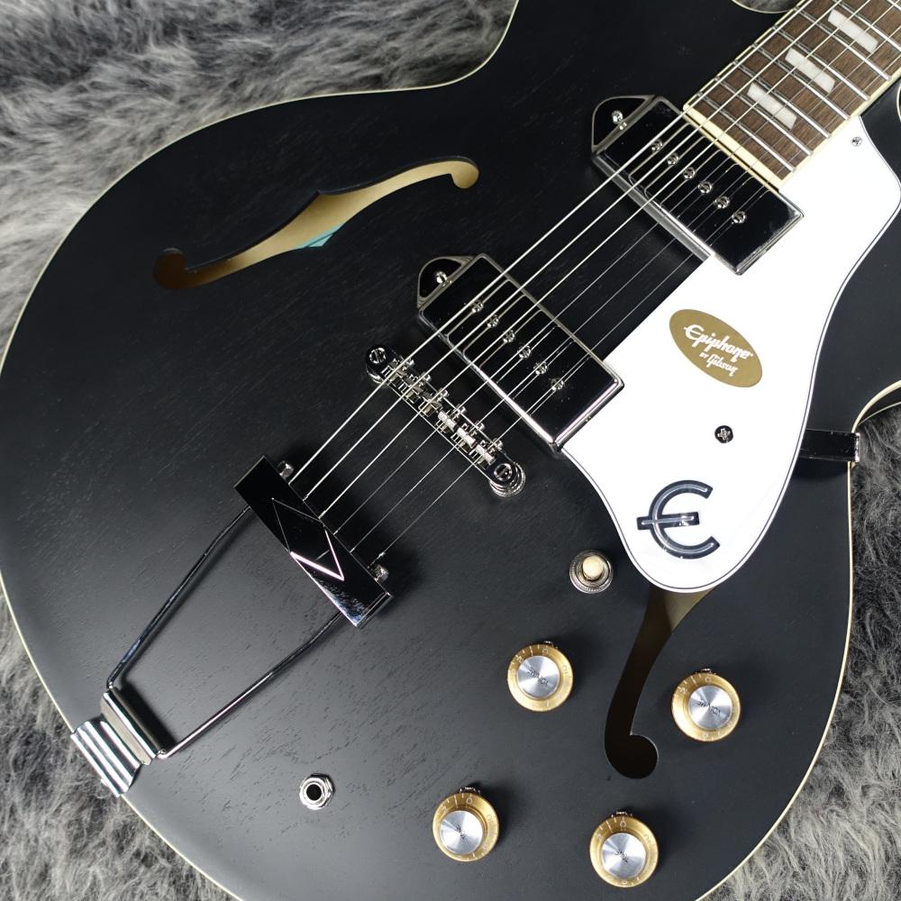 ギター Epiphone Casino Worn Ebony Epiphone Casino Worn / Worn Ebony <エピフォン>｜平野楽器 ロッキン
