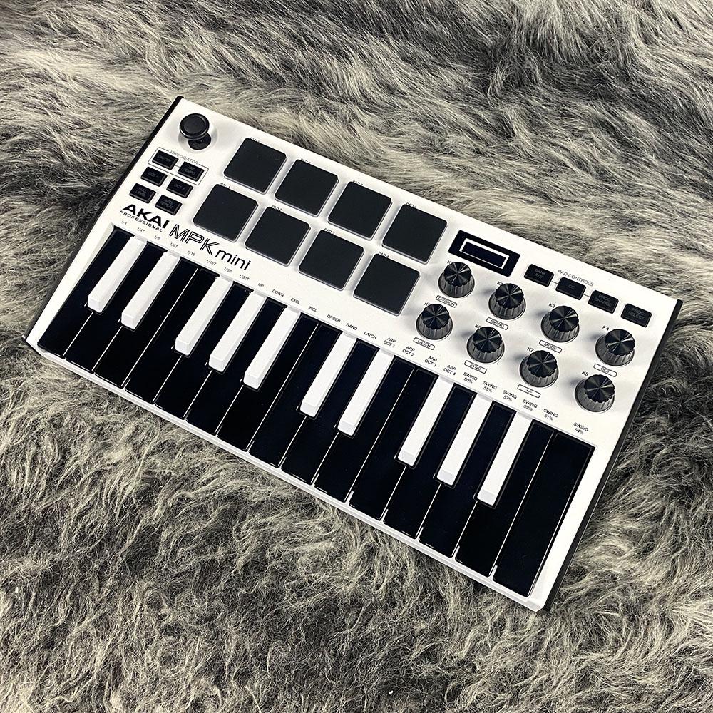 AKAI MPK mini MK3 White <アカイ>｜平野楽器 ロッキン オンラインストア