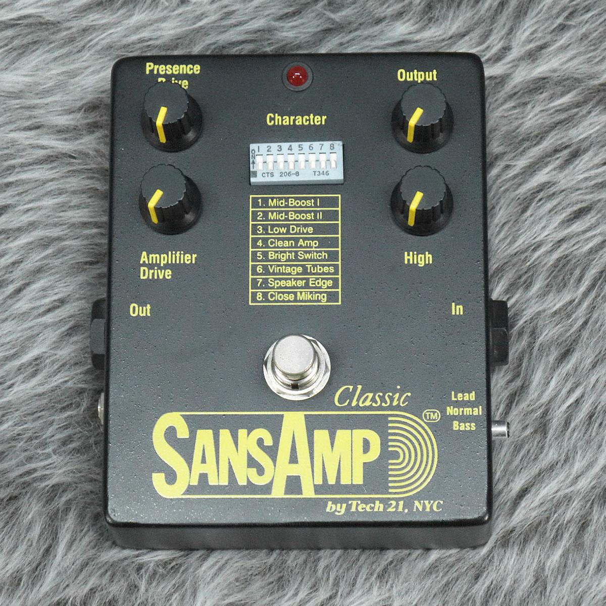 Tech 21 Sansamp Classic <テックトゥエンティーワン>｜平野楽器