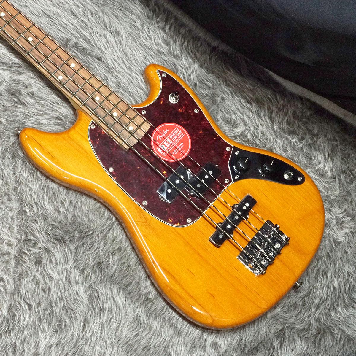 Fender Mexico Player Mustang Bass PJ PF Aged Natural <フェンダー