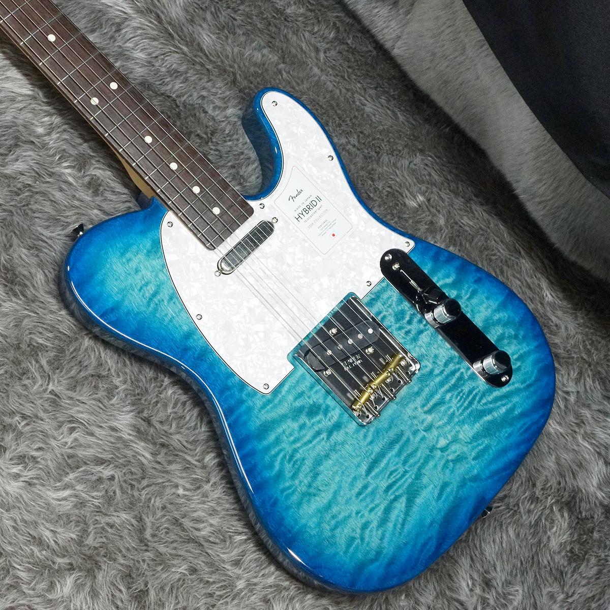 Fender 2024 Collection Made in Japan Hybrid II Telecaster RW Quilt
