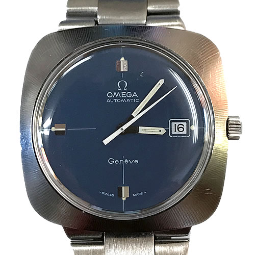 OMEGA Geneve ジュネーブ SS 1970's 自動巻き式 オリジナル文字