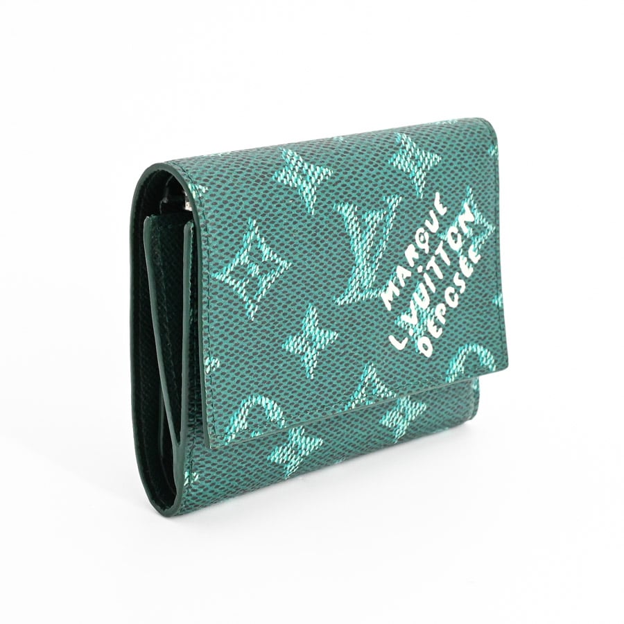 ヴィクターウォレット(約W11xH8cm(実寸) グリーン): ブランド財布