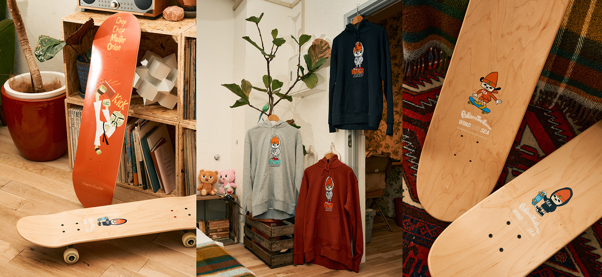 WIND AND SEA x PARAPPA THE RAPPER コラボ第2弾 描き下ろし