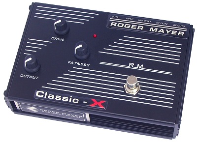 Guitar Effects Pedals by Roger Mayer - Classic X>
