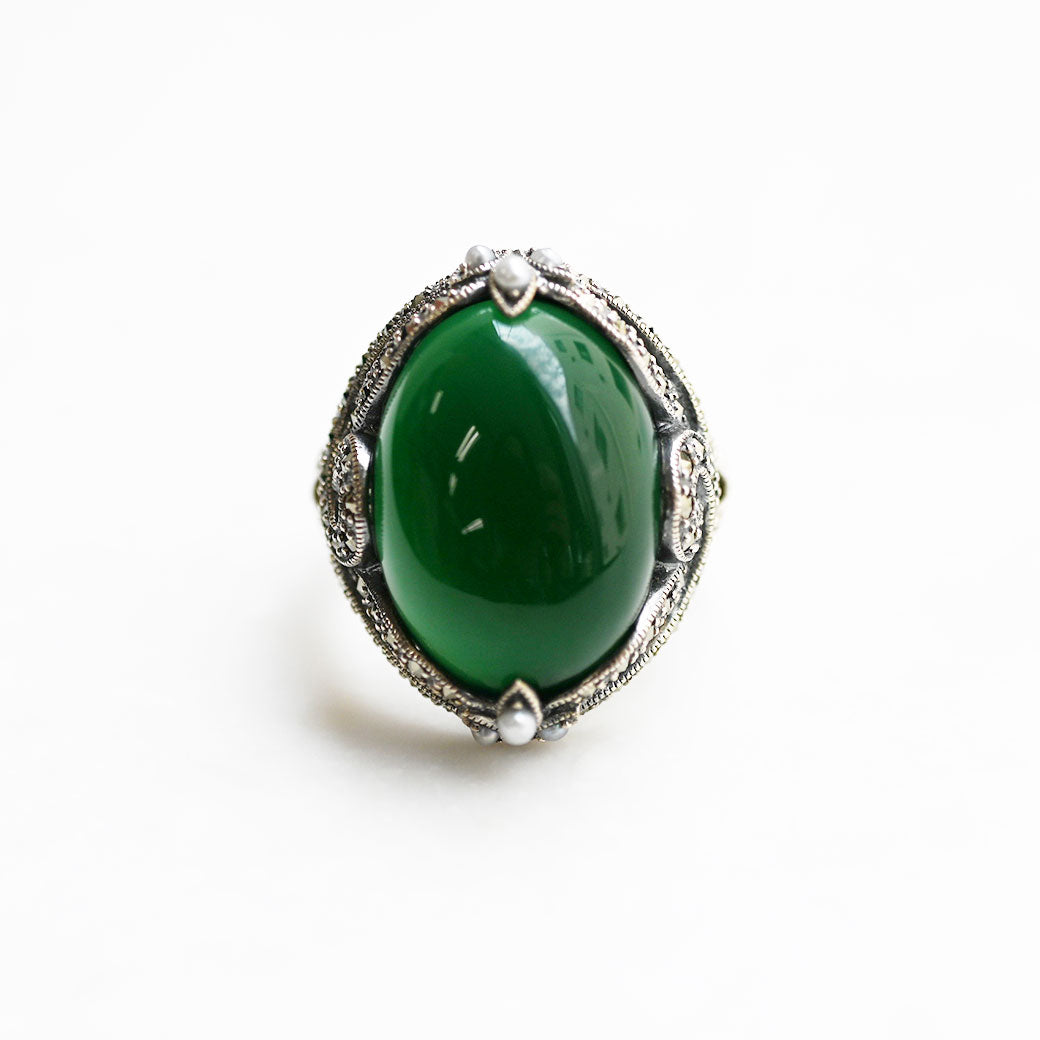 一部再入荷】【帰ってきたオールド碌山】SV グリーンアゲート