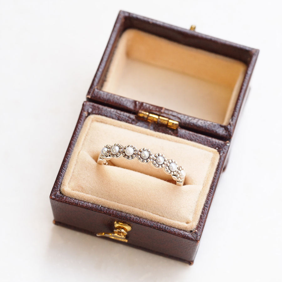 SVシードパール リングハーフエタニティリング – 碌山ショップ