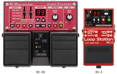 録音したフレーズを重ねて、多彩なループ・パフォーマンスが楽しめる