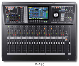 省スペース、フルデジタル・ミキサーのフラッグシップモデル ライブ