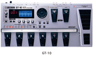 プロ仕様のギター用マルチ・エフェクター「GT-10」発売のお知らせ
