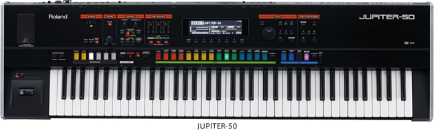 ライブ・シンセサイザー「JUPITER-50」発売 :: ニュースリリース