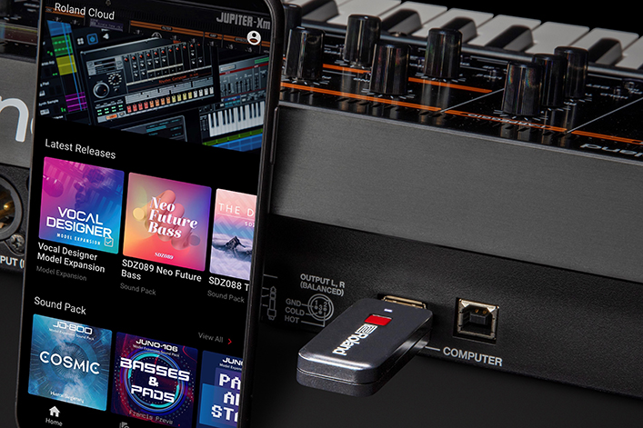 Roland - Company - ニュースリリース - 2021 - シンセサイザー用の