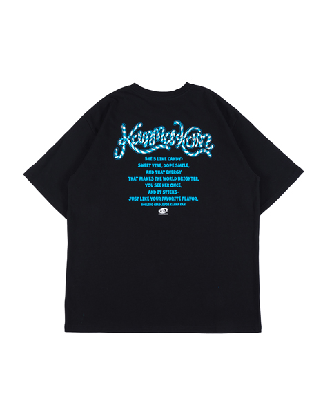 ROLLING CRADLE x KANNA KAN CANDY TEE / BLACK - WEB STORE（通販