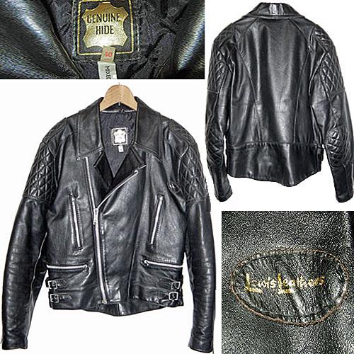 LEWIS LEATHERS STAR LIGHTNING 80's Vintage Motorcycle Jacket