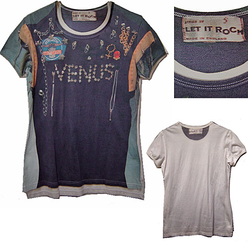 Vivienne Westwood VENUS/LET IT ROCK T-Shirt ヴィヴィアンウエスト