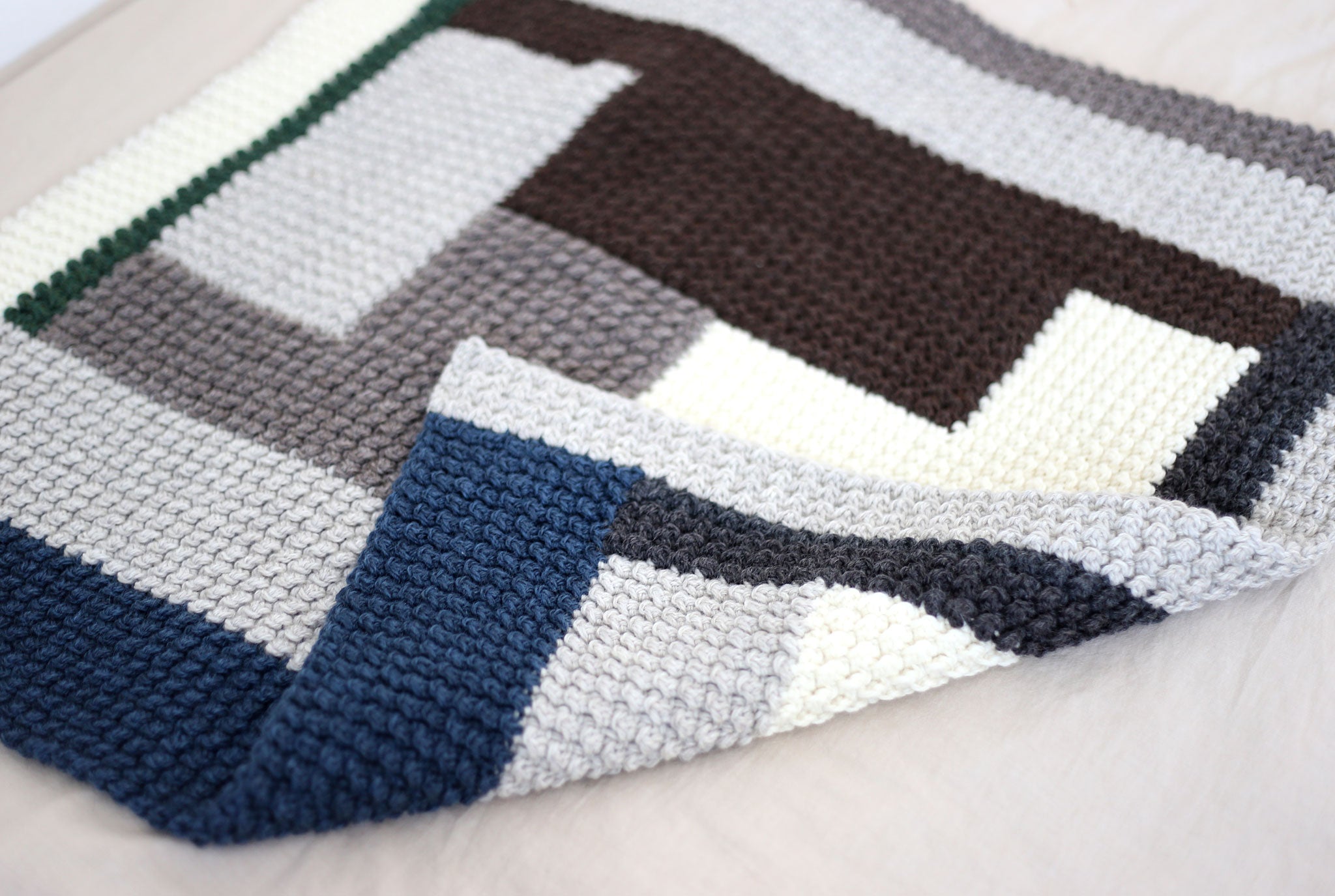 かぎ針編み「シームレスブランケット」編み図（PDF） – Ronique Store