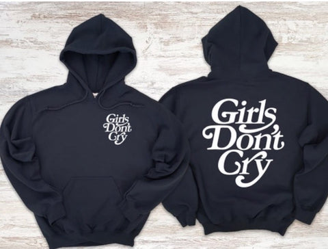 Girls Don't Cry Hoodie – Roo Official LLC