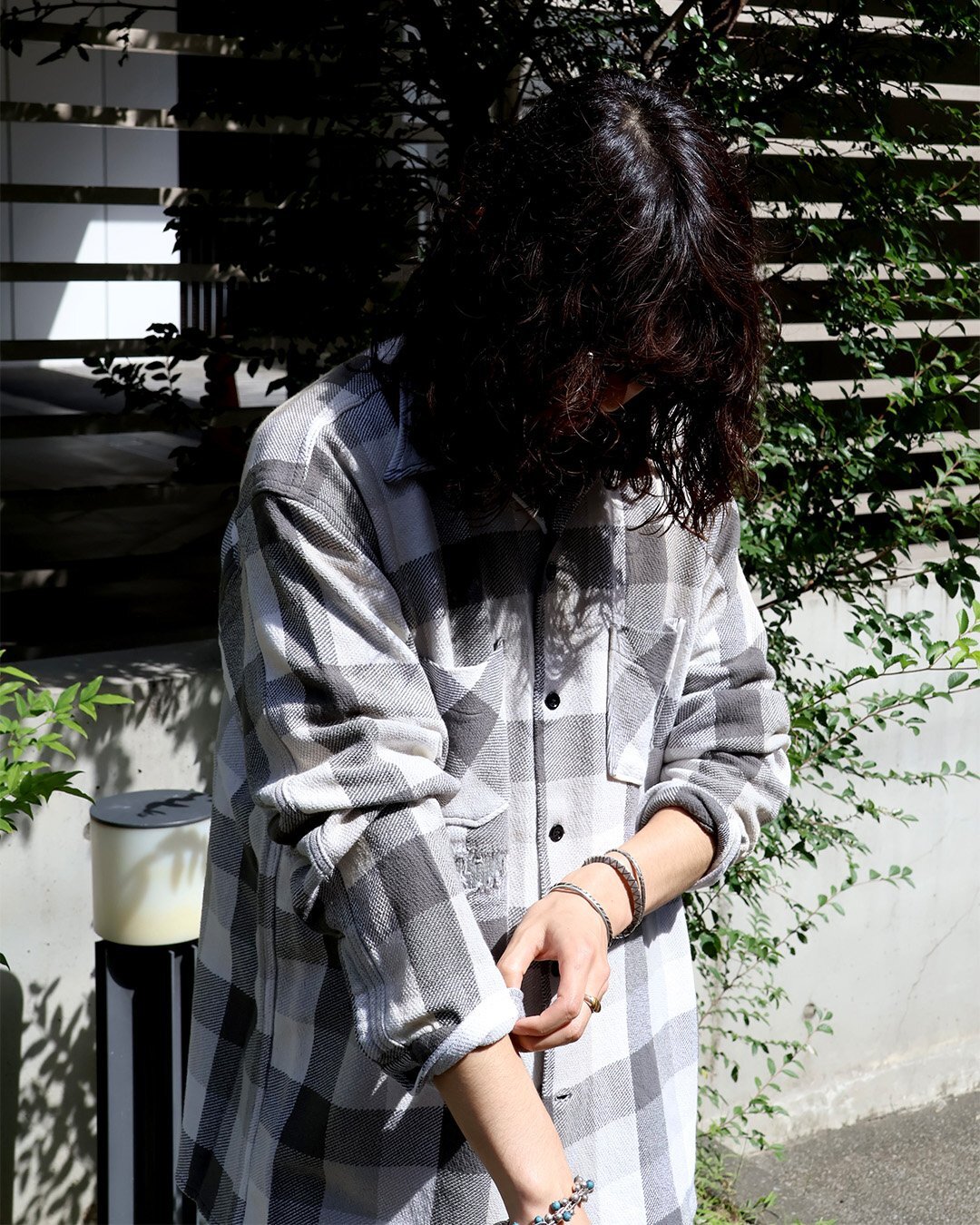 BOW WOW】 DAMAGED AND STAINED FLANNEL SHIRT - ROOM ONLINE STORE BLOG