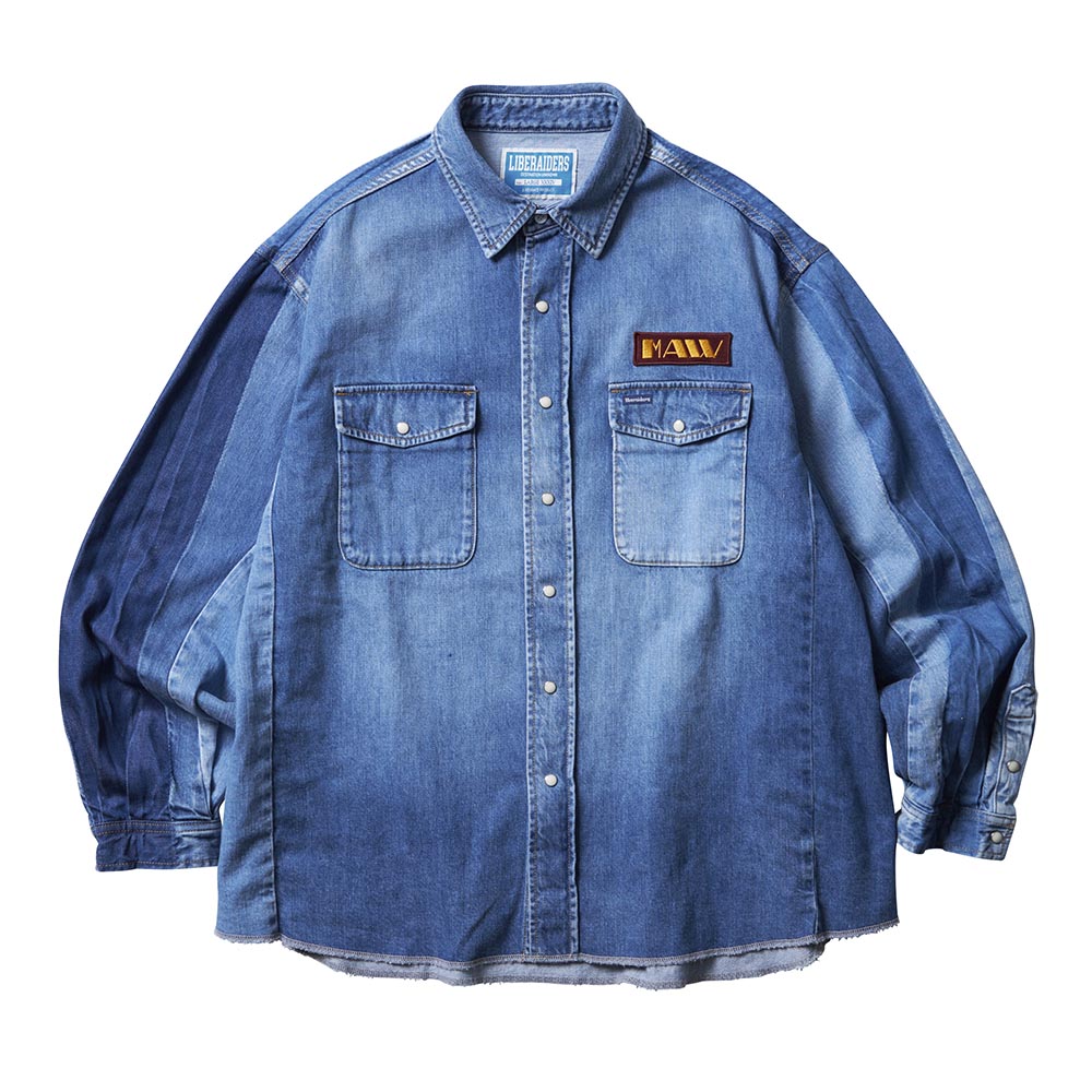 Liberaiders REMAKE DENIM SHIRT 701032401 公式通販