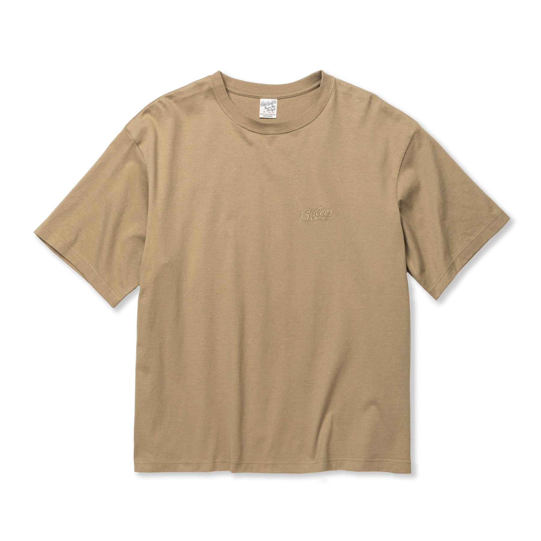 CALEE EMBROIDERY DROP SHOULDER S/S TEE CL-24SS027 公式通販