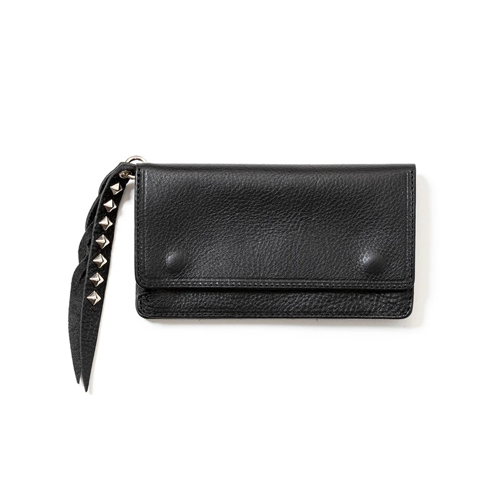 CALEE PLANE LEATHER LONG WALLET ＜STUDS CHARM＞ CL-25AW018LE 公式通販