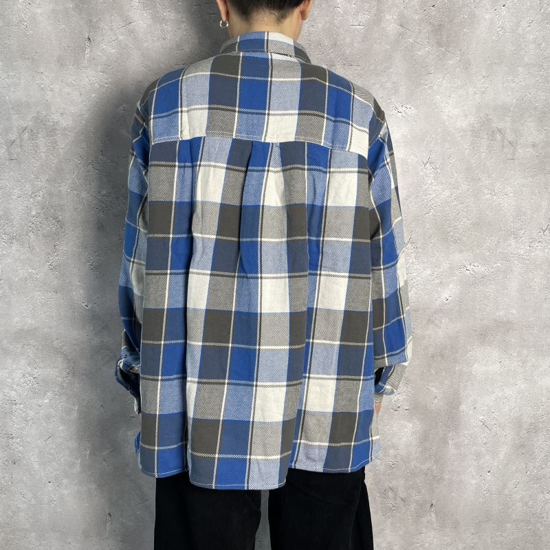 CHALLENGER L/S BIG CHECK SHIRT (GREEN) CLG-SH 023-009 公式通販