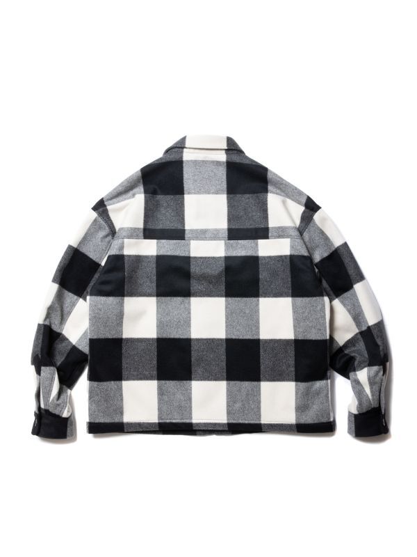 COOTIE Buffalo Check Wool Zip Up CPO Jacket CTE-23A214 公式通販