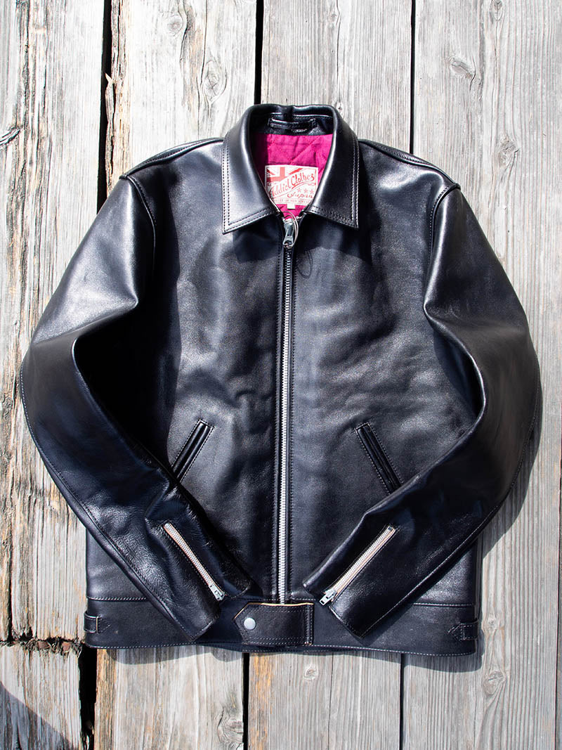 AD-01 CENTER-ZIP JACKET -HORSE TEA CORE- – ROOSTER