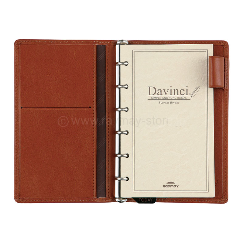 ダ・ヴィンチ ジャストリフィルサイズ ポケットサイズ システム手帳