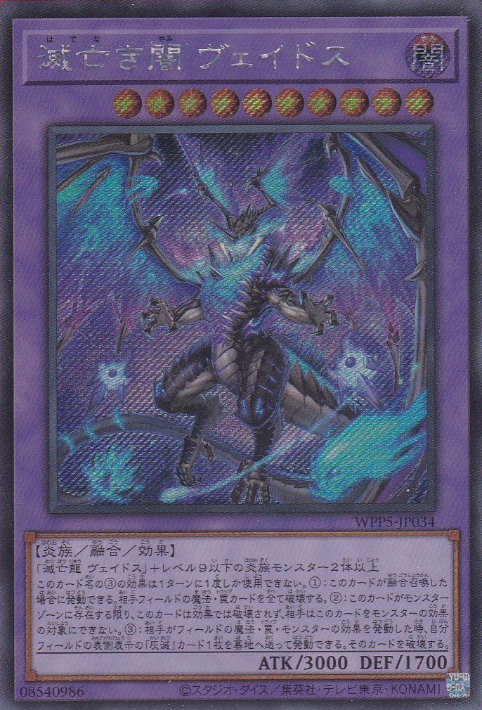 滅亡き闇 ヴェイドス - 遊戯王専門：通販サイト ◇ティム中山店直営