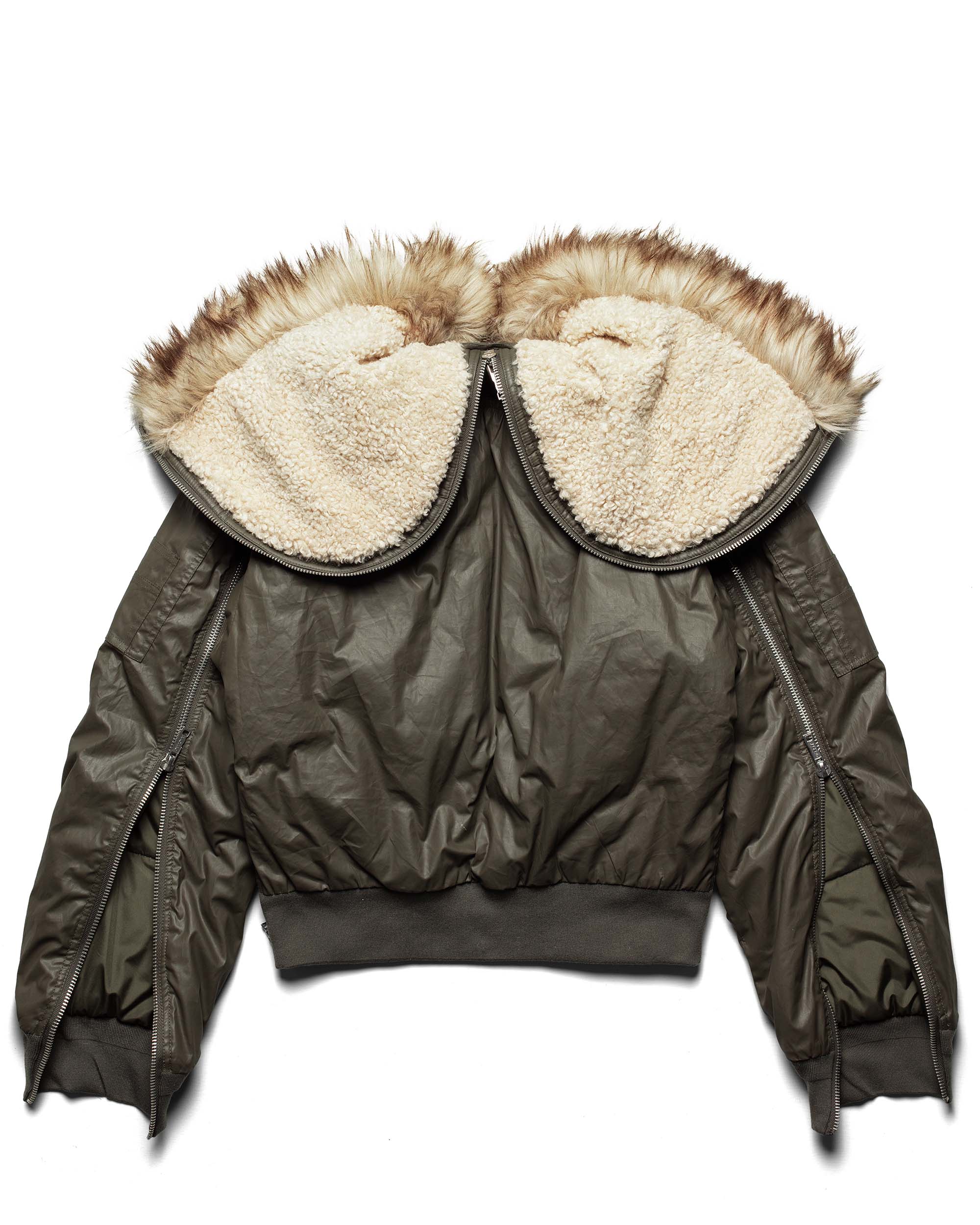 Green Waxed Aviator Bomber – Racer Worldwide