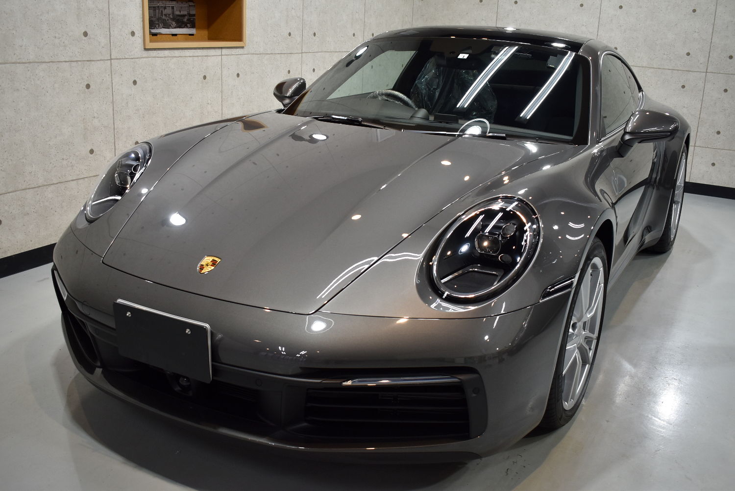 ポルシェ・911カレラのガラスコーティング お引渡し完了【作業日誌