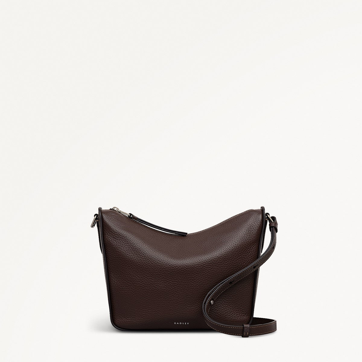 Dark Oak Medium Ziptop Cross Body | Oak Street AW25 | Radley London