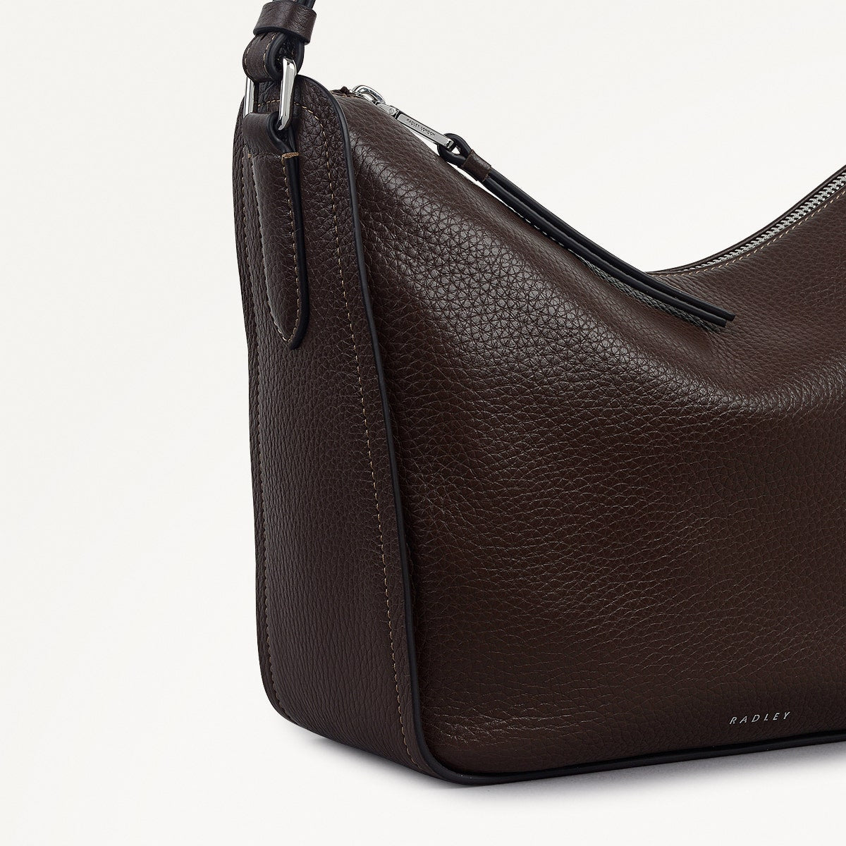 Dark Oak Medium Ziptop Cross Body | Oak Street AW25 | Radley London