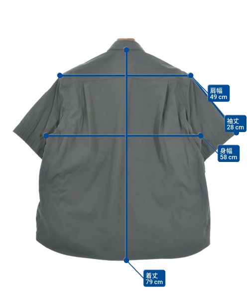 sacai（サカイ）カジュアルシャツ グレー サイズ:2(M位) メンズ