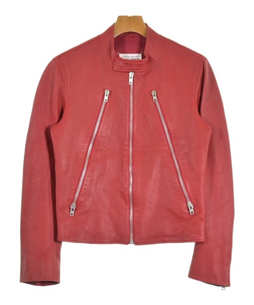 Maison Margiela（メゾンマルジェラ）ライダース 赤 サイズ:44(S位