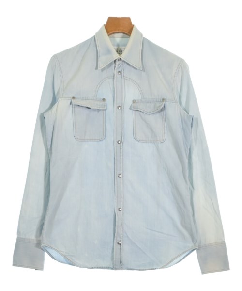 Maison Margiela（メゾンマルジェラ）カジュアルシャツ 青 サイズ:39(M