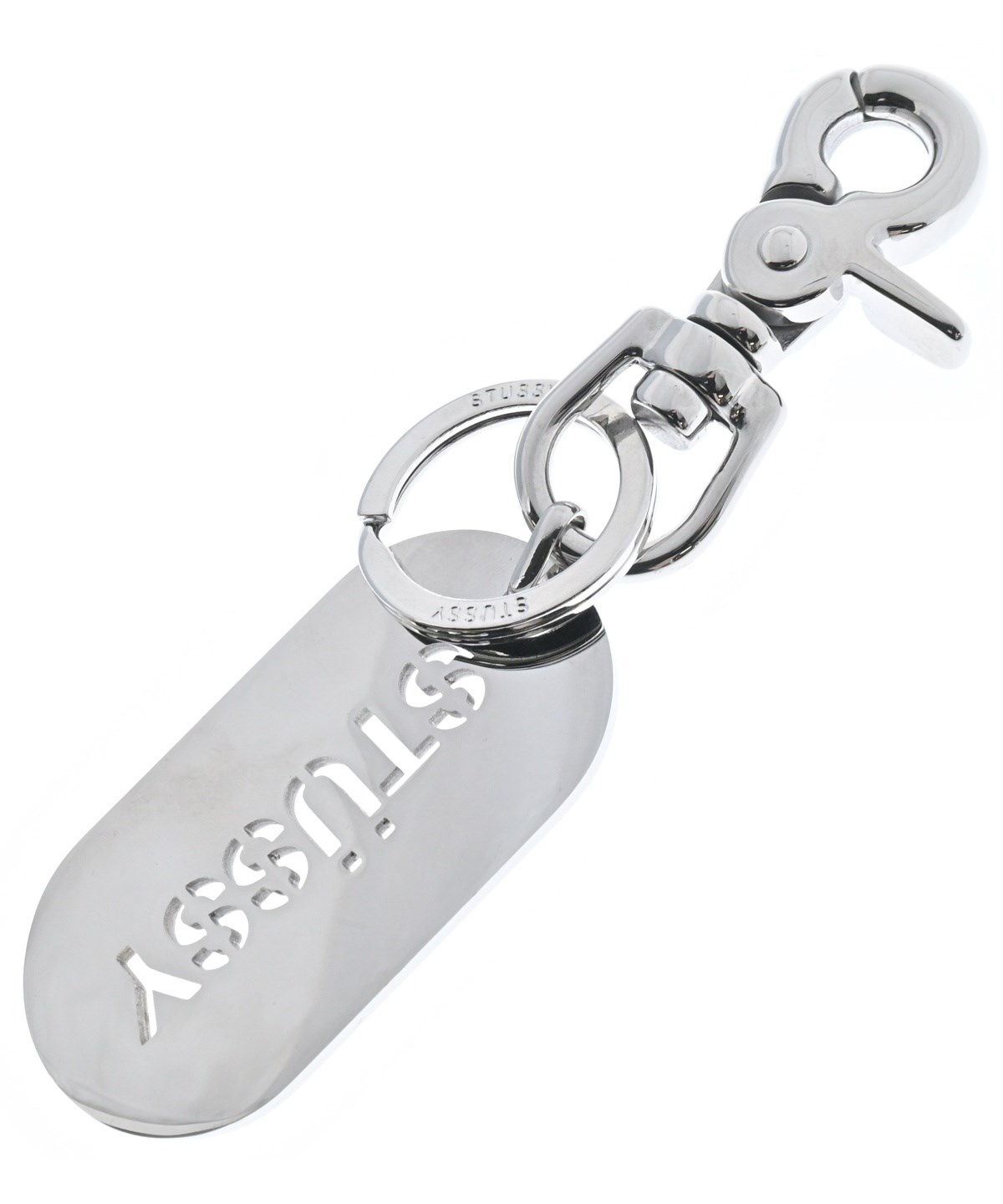 STUSSY（ステューシー）キーケース・キーホルダー シルバー サイズ