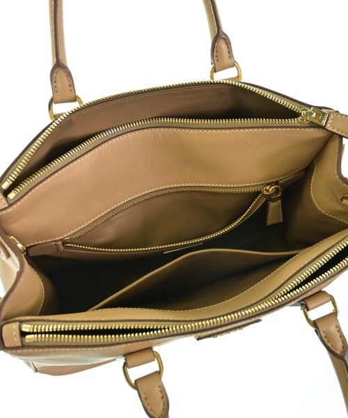 PRADA（プラダ）ハンドバッグ ベージュ サイズ:- レディース