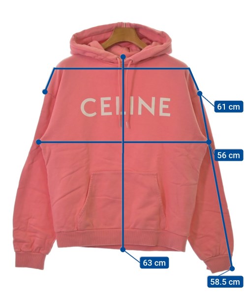 CELINE（セリーヌ）パーカー ピンク サイズ:M メンズ/2200537659049