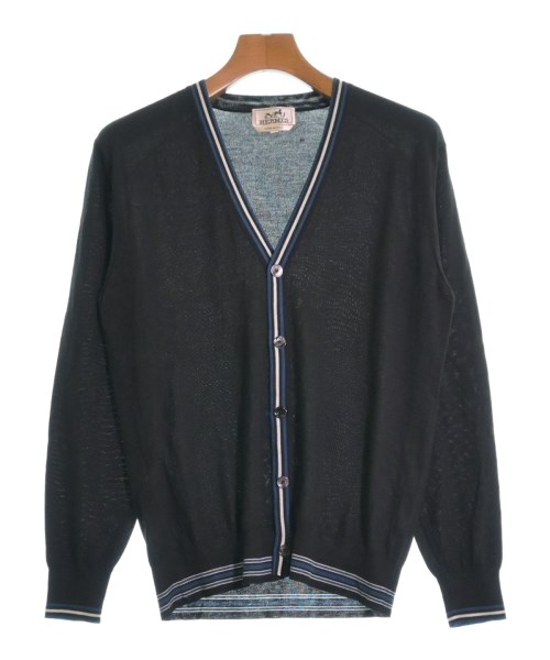 HERMES（エルメス）カーディガン 黒 サイズ:XS メンズ/2200499273062