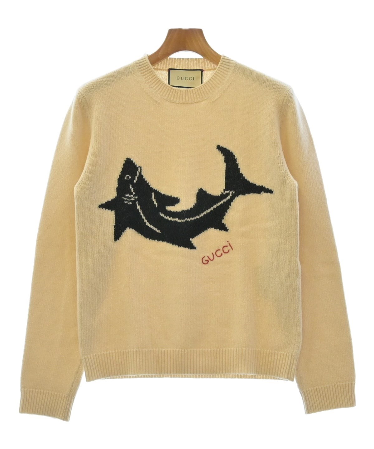 GUCCI（グッチ）ニット・セーター ベージュ サイズ:XS メンズ