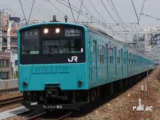 神戸鉄道資料館～JR西日本201系～
