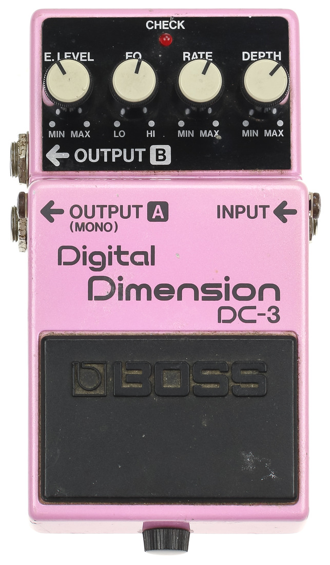 希少！　BOSS Digital space-D DC-3 DC-3 Digital Dimension & Digital Space-D Boss - Audiofanzine