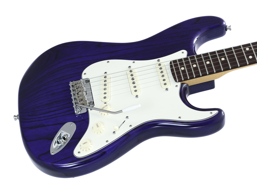 Pre-Owned Fender Custom Shop Custom Deluxe Stratocaster Trans Blue