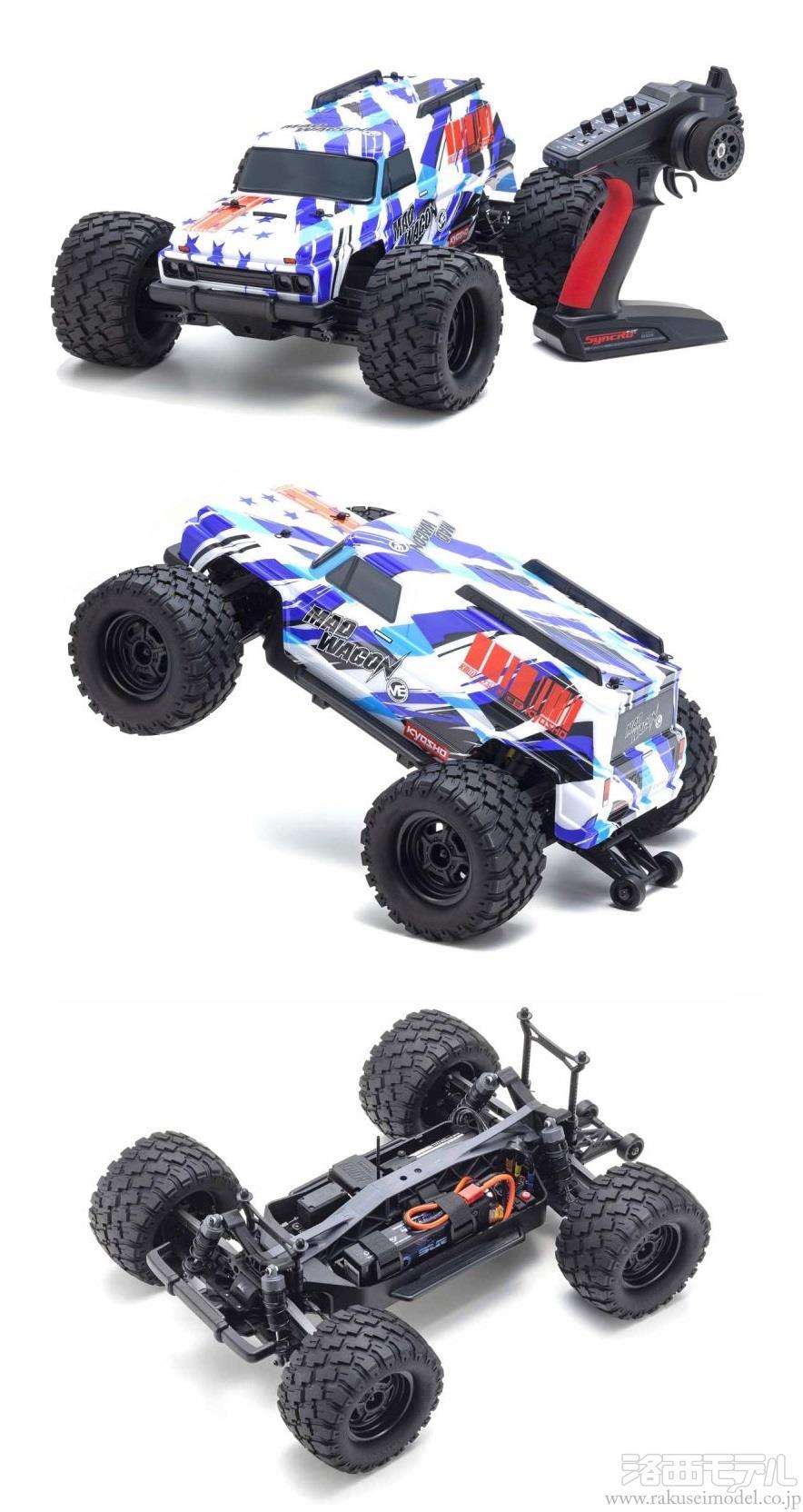 京商 34701T2 1/10 EP 4WD R/S KB10W マッドワゴンVE カラーT2