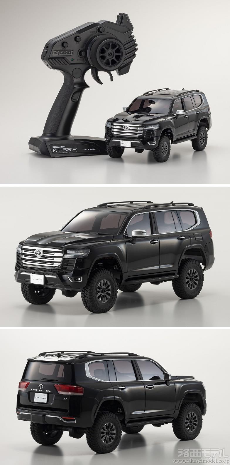 京商 32533BK ミニッツ4×4 レディセット トヨタ ランドクルーザー300