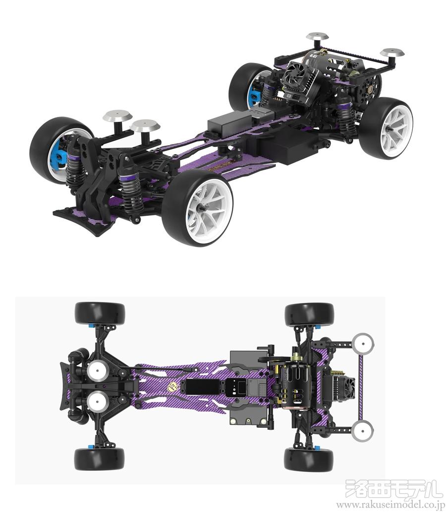 3レーシング SAKURA D6GA/PU SAKURA D6 SPORT ドリフトキット(カーボン